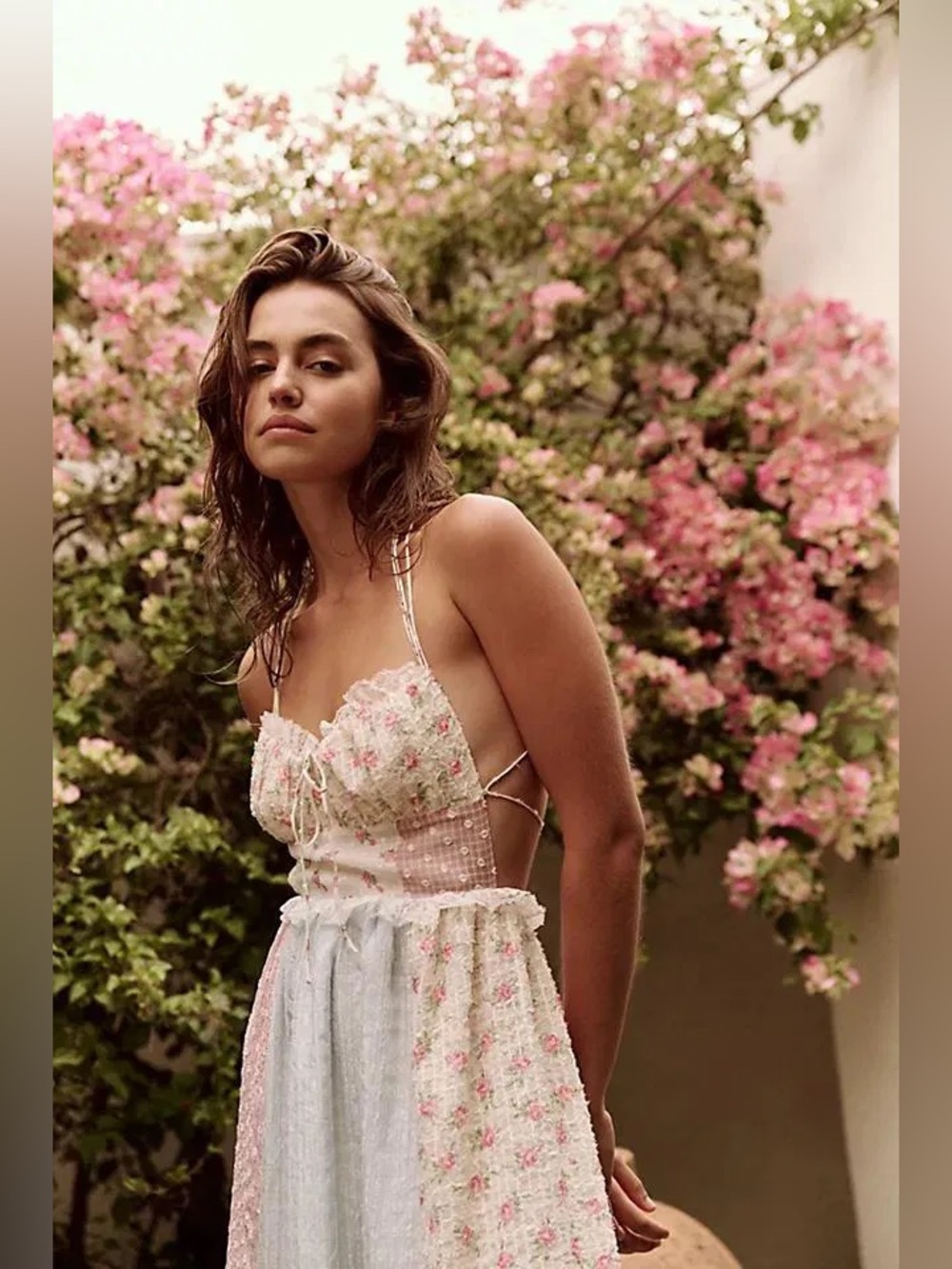 For Love & Lemons Elula Maxi Patchwork Dress - Picture 4 of 15